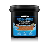 Mixed bed resin aquarium - ARKA Resin-Pure 20 l - DI resin for RO systems - removes 100% TDS, silicate, nitrate & phosphate - ultra-pure water for reef & freshwater tanks - ion exchange media