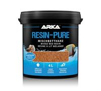 Mixed bed resin aquarium - ARKA Resin-Pure 5 l - DI resin for RO systems - removes 100% TDS, silicate, nitrate & phosphate - ultra-pure water for reef & freshwater tanks - ion exchange media