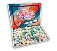 Mixed Bon Bons Happy Mothers Day Sweets Gift Box Hamper (RETRO MOTHERS DAY FRONT)