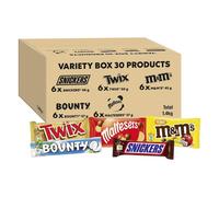 Mixed Bulk Chocolate Box, M&M's Peanuts 1.4kg - 30 Full-Size
