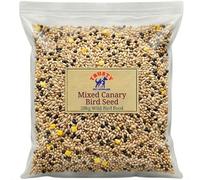 Mixed Canary Seed 20kg | Premium Bird Seed and Canary Food | No Mess Bird Seed Mix for Small Birds and Canries | By Trusty Pet Supplies
