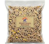 Mixed Canary Seed 2kg | Premium Bird Seed and Canary Food | No Mess Bird Seed Mix for Small Birds and Canries | By Trusty Pet Supplies