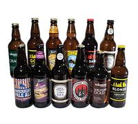 Mixed Case British Real Ales & Craft Beers. Handpicked Gift Selection of 12 x 500ml Bottles