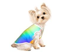 Mixed Color Pattern Dog Shirt Vest Lightweight Stretchy - Soft Lightweight Breathable for Puppies Small Medium Dogs, Kitten, Cats,