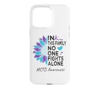 Mixed connective tissue disease awareness sunflower Case for iPhone 15 Pro Max