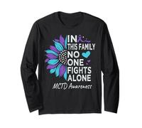 Mixed Connective Tissue Disease Awareness Sunflower Long Sleeve T-Shirt