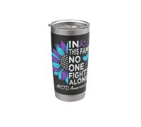 Mixed Connective Tissue Disease Awareness Sunflower Stainless Steel Insulated Tumbler