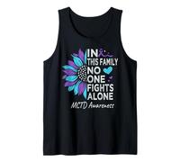 Mixed Connective Tissue Disease Awareness Sunflower Tank Top