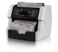 Mixed Denomination Money Counter Machine for Business Use with Advanced Value Counting and MultiSpectrum Counterfeit Detect High Precision