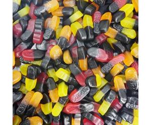 Mixed Flavours Fruitdrop Fruit Liquorice Gummy Sweets (200g, 700g or 1.2kg)