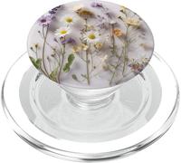 Mixed Flower Wildflower Floral Garden Boho Botanical Art PopSockets PopGrip for MagSafe