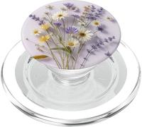 Mixed Flower Wildflower Floral Garden Boho Botanical Art PopSockets PopGrip for MagSafe