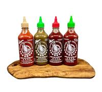 Mixed Flying Goose Sriracha chilli sauce pack (four x 455ml)