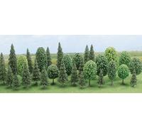 MIXED FOREST TREES (Pack of 30 trees) HO/OO Gauge Busch 6489