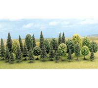 MIXED FOREST TREES (Pack of 30 trees) N/TT/Z Gauge Busch 6589