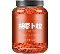 Mixed Freeze-dried Vegetable Jerky, Various Freeze-dried Vegetable Chips 250g/Can, Broccoli,Cauliflower,Spinach,Potatoes,Cucumber,Corn,Radish,Vegan,Salad Noodle Side Dishes (Carrot jerky)