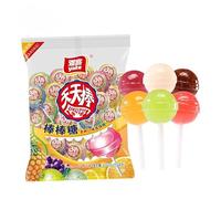 Mixed fruit flavored lollipop, strawberry lollipop, assorted candy gift pack 232g/bag, white peach flavored fruit candy, grape mango yogurt hard candy, desserts, instant snacks, fruit snacks (1 bag)