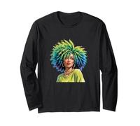 Mixed Girl Magic - Biracial Women Empowerment Long Sleeve T-Shirt