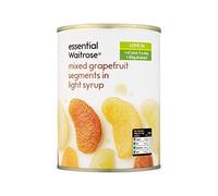 Mixed Grapefruit Segments in Syrup Royal Crown / Essential Waitrose 540g - Pack of 4