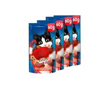 Mixed Grill 60g X Pack Of 4 - Not Only Will Your Cat Have Great Fun Playing Games With You, They'll Love Our Tasty Treats As A Reward At The End!