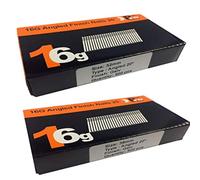 Mixed Handy Packs - Quantity 1000 Brad/Nails16 Gauge Angled for Paslode, Dewalt (32mm + 38mm Angled 16 Gauge)