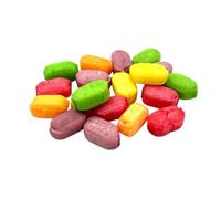 Mixed Hard Boiled Sweets 3kg Bulk Bag - Individually Wrapped Mixed Flavour Candy - Vegetarian Friendly Traditional Hard Candy Treat (Sherbet Fruits Fruit flavour)