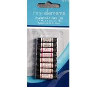 Mixed Household Fuse Set - 3, 5 & 13 Amp. 8 Pack