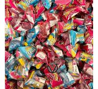 Mixed Jawbreaker Zed Candy Strawberry, Cherry, Tropical, Raspberry Flavoured Candy with Gum Sweets - Individually wrapped (1kg)