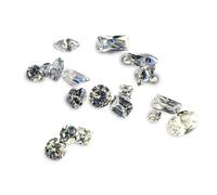 Mixed lots of AAA Cubic Zirconia Round, Square, Oval, Heart, Pear, Marquise, Emerald