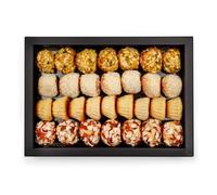Mixed Maamoul Dates Assortment - Delicious Stuffed Date Treats | Perfect for Gifting, Celebrations, and Snacking | Authentic Flavors with Nuts and Spices | 300g of Sweet Indulgence!