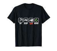 Mixed Martial Arts "Eat, Sleep, MMA, Repeat" T-Shirt
