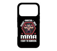 Mixed Martial Arts MMA Fight To Survive Cage Fighting Case for iPhone 17 Pro