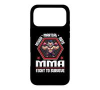 Mixed Martial Arts MMA Fight To Survive Cage Fighting Case for iPhone 17 Pro Max