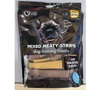 Mixed Meaty Strips Dog Training Treats, Natural Ingredients, 600g