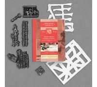 Mixed-Media Stamp, Stencil, and Storybook Set Asian Scripts: 7 Premium Art Stamps, 2 Stencil Masks, and 32-Page Instruction Booklet: 7 Premium Art ... for Gel Plate Printing (Silk Road Chronicles)