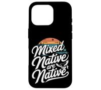 Mixed Native Are Native Indigenous Pride Cultural Heritage Case for iPhone 16 Pro