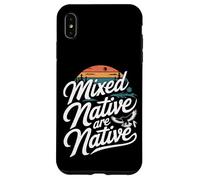 Mixed Native Are Native Indigenous Pride Cultural Heritage Case for iPhone XS Max