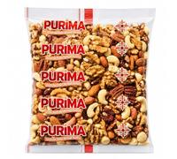 Mixed Nuts 1kg - DELUXE 7 Premium Nut Mix of Macadamia Pecans Hazels Cashews Almonds Walnuts Peanuts - Assorted Selection Raw Whole Natural Unsalted Healthy Snacking Eating Bulk Cooking Baking Snacks