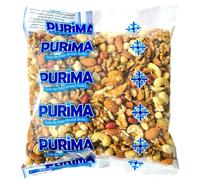 Mixed Nuts 2kg - Deluxe Mix of Raw Nut Cashews Almonds Walnuts Peanuts - Assorted Selection of Fresh Whole Natural Plain Unsalted Healthy Protein Bulk Bag Premium Snacking Gift Cooking Baking Eating