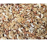 Mixed Nuts 2kg - Fresh Mix of Cashews Almonds Walnuts Brazil Nut Mixture - Selection of Raw Whole Natural Plain Unsalted Unroasted - No Peanuts Healthy Snacks Large Bulk for Eating Keto Gift PURIMA