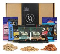 Mixed Nuts & Snacks Hamper - Includes a Mix of Nuts, Peanut, Cashew, Almond, Roasted and Flavoured Nuts Gift Set. Gift Ready, All Occasions - Mixed Nuts Selection and Nut Snacks