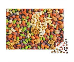 Mixed Nuts Variety 1000pc Jigsaw Puzzle Ultra Difficult Mind Relaxation Puzzle After-school Puzzle Activity Recycled Cardboard 38x26cm/1000pcs