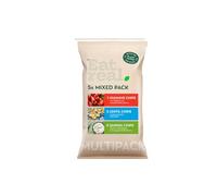 Mixed Pack Chips, Hummus Chips with Tomato & Basil, Lentil Chips with Salt, Quinoa Chips with Sour Cream & Chive, Gluten Free Plant Based, 5 Pack, 1 x 98g