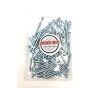 Mixed Pack of 86x Electrical Socket Screws Including 25mm, 35mm, 40mm, 50mm & 75mm Silver Assortment Pack M3.5 Outlet Screws