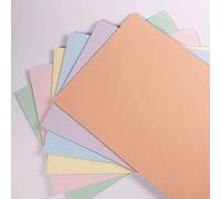 Mixed Pastel Card A4 - 60 Sheets, 160gsm Printer and Photocopier Coloured, 6 Shades