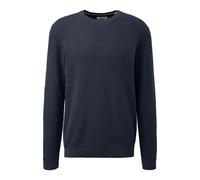 Mixed Pattern Cotton Crew Neck Pull s.Oliver Bleu 4XL