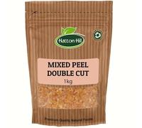 Mixed Peel Double Cut 1kg - Premium Quality by Hatton Hill | Ideal for Baking & Cooking