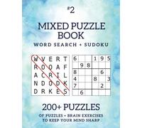 Mixed Puzzle Book #2: Word Search & Sudoku