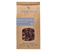 Mixed Red Berry Infusion 50g | Loose Fruit Tea with Hibiscus, Rosehip & Apple | Refreshing Red Berry Tea Hot or Iced