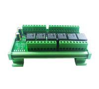 Mixed Remote IO Module RS485 Modbus RTU Relay Board 6AI-4DI-6DO 4-20MA Analog Digital DC 12V 24V N4I6N06(DC 24V With Box)
